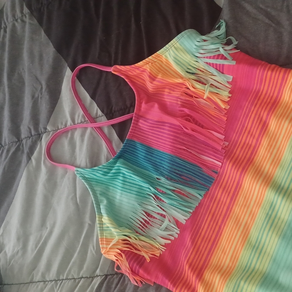 Girls, cat and Jack XL swimsuit - Picture 2 of 4